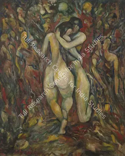 Abani Sen (Artist), Untitled, Painting