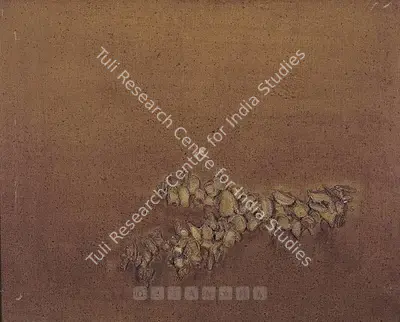 Sohan Qadri (Artist), Soliloquy In Void, 1970, Painting