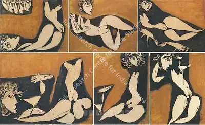 Prokash Karmakar (Artist), Untitled, 1971, Painting