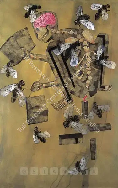 Atul Dodiya (Artist), Untitled, 2000, Painting