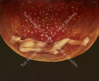 Khosa, K. (Artist). Deep Sleep State, 2004 | Painting, AG.Onl/26.06.21, 2021 · Asta Guru