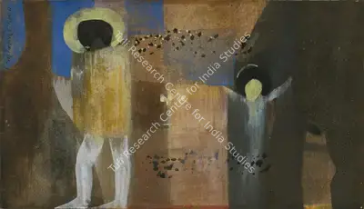 Ganesh Pyne (Artist), Untitled, 1963, Painting