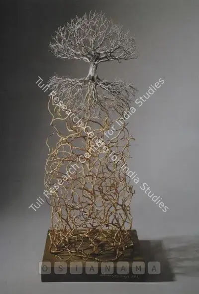 Dhananjay Singh (Artist), Tree (Visible-Invisible), 2007, Sculpture