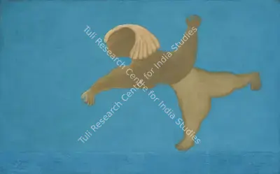 Manjit Bawa (Artist), Flying, 1978, Painting