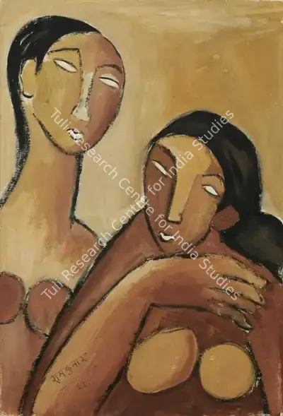 Ramkumar (Artist), Untitled, 1953, Painting
