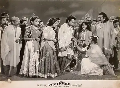 Dhirubhai Desai (Director), Raja Vikram, 1957, Lobby Card