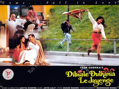 Yash Chopra (Producer), Dilwale Dulhania Le Jayenge, 1995, Lobby Card