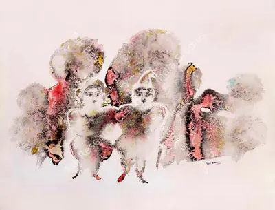 Sakti Burman (Artist), Untitled, 1975, Painting