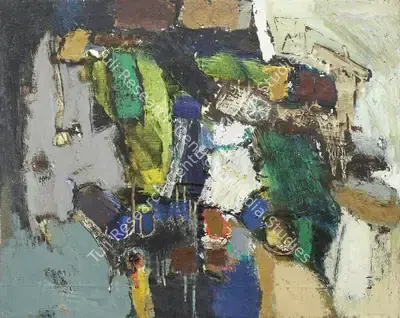 Laxman Shreshtha (Artist), Untitled, Painting