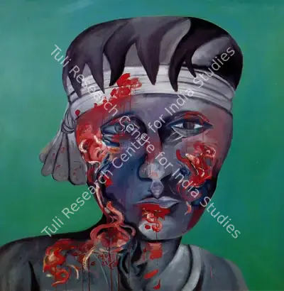 Khakhar, Bhupen P. (Painter). Beauty is Skin Deep Only. Oil on canvas, 2001 | Bhupen Khakhar, 2002 | Painting | FineArts | 00149848