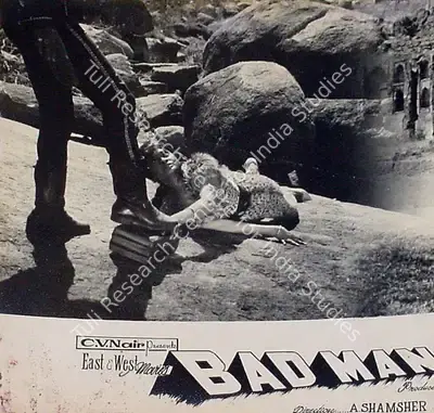 A. Shamsheer (Director), Bad Man, Lobby Card