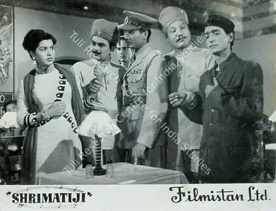 I.S. Johar (Director), Shrimatiji, 1952, Lobby Card