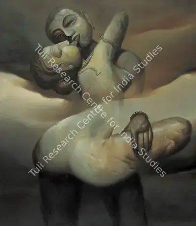Wasim Kapoor (Artist), Intimacy, 1997, Painting