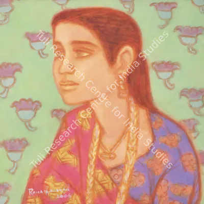 A. Ramachandran (Artist), Face From Rajasthan - 25, 2006, Painting