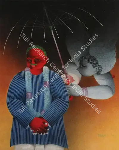 Dharmanarayan Dasgupta (Artist), Untitled, 1985, Painting