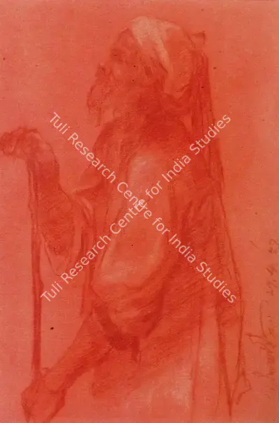 Ganesh Pyne (Artist), Untitled, 1957, Painting