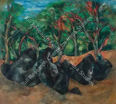 Piraji Sagara (Artist), Untitled, 1997, Painting