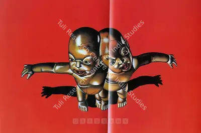 Chintan Upadhyay (Artist), Together For Life Whether We Like It Or Not, 2006, Painting