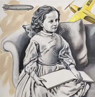 Kahini Arte-Merchant (Artist), The Empty Book (R.E.M. Series), 2009, Painting
