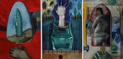Anandajit Ray (Artist), Untitled, Painting
