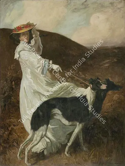 Pithawala, M.F. (Artist). Diana of the Uplands. Oil on canvas, 1911 | Painting | FineArts | 00337002