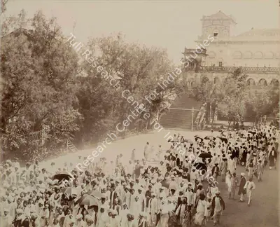 Studio Bourne & Shepherd (Photographic Studio), The Mahajans and the Jamats, 1909, Antiquarian Photograph