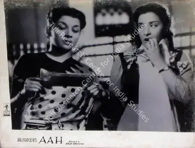 Jaywant Pathare (Cinematographer), Aah, 1953, Lobby Card