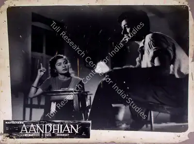 Jal Mistry (Cinematographer), Aandhiyan, 1952, Lobby Card