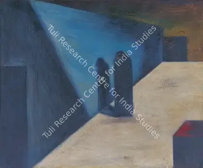 Gujral, Satish (Artist). Untitled, 1960 | Painting, Os.Del/27.01.12, 1960