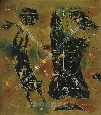 Baiju Parthan (Artist), Untitled, 1992, Painting