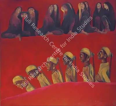 Arpana Caur (Artist), Where Are All The Soldiers, 1984, Painting