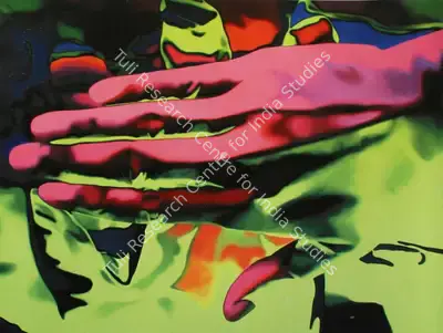 T.V. Santhosh (Artist), Hundred Square Feet Of Curses, 2005, Painting