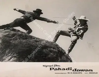 M.D. Shresta (Producer), Pahadi Jawan, 1964, Lobby Card