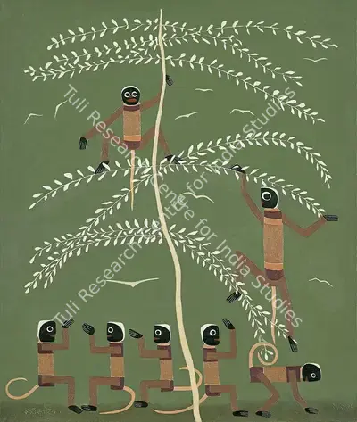 Kartick Chandra Pyne (Artist), Untitled, 1992, Painting