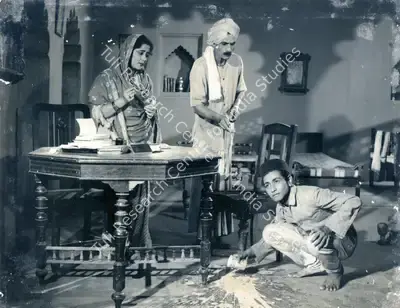 Nitin Bose (Director), Amar Saigal, 1955, Photographic Still