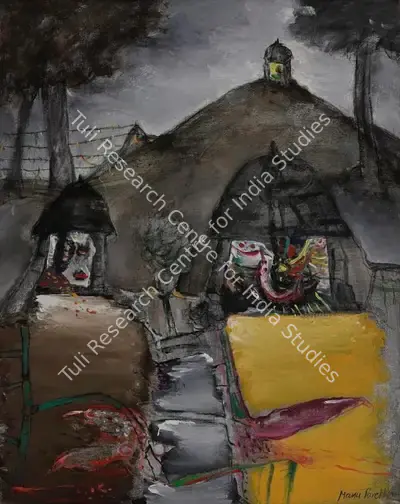 Manu Parekh (Artist), Untitled, 1999, Painting