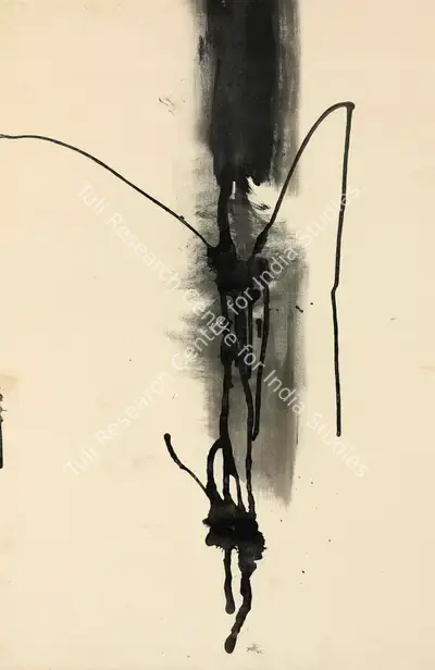 V.S. Gaitonde (Artist), Untitled, 1962, Drawing