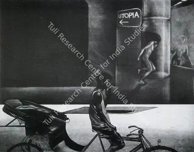 Anupam Sud (Artist), Way to Utopia, 1980, Painting