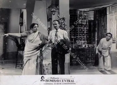 R. Budhauria (Producer), Bombay Central, 1960, Lobby Card