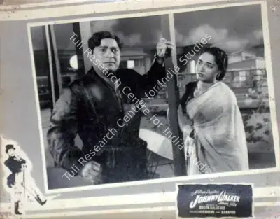 T.R. Joshi (Cinematographer), Johnny Walker, 1957, Lobby Card