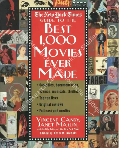 Peter M. Nichols (Editor), The New York Times Guide to the Best 1000movies Ever Made, 1999, Edited Book