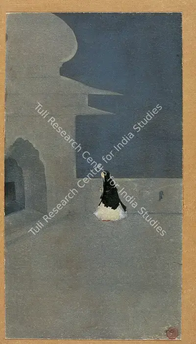 Abanindranath Tagore (Artist), To Her Lord's Apartment, 1915, Painting
