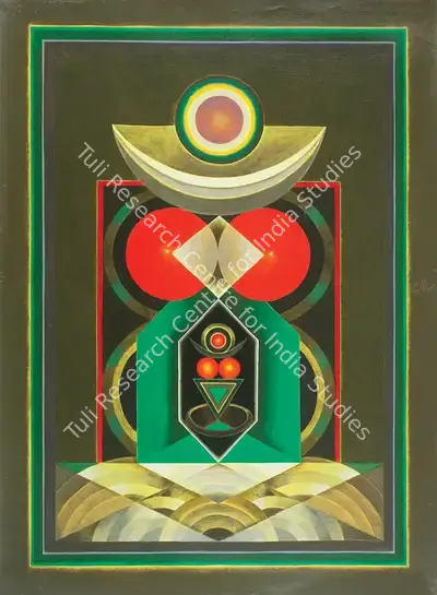 G.R. Santosh (Artist), Untitled, 1992, Painting