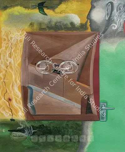 Anandajit Ray (Artist), Untitled, 2002, Painting