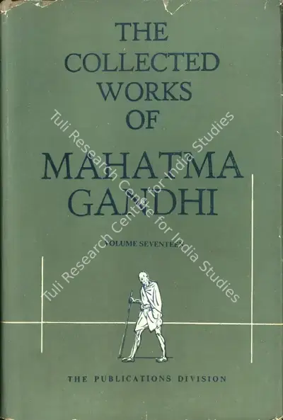 Mahatma Gandhi (Author), The Collected works of Mahatma Gandhi, 1965, Edited Book