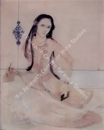 Abanindranath Tagore (Artist), Zebunnesa, 1925, Painting
