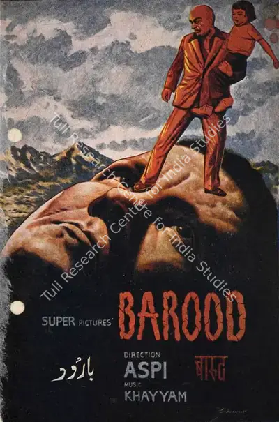 Aspi Irani (Producer), Barood, 1960, Song-Synopsis Booklet
