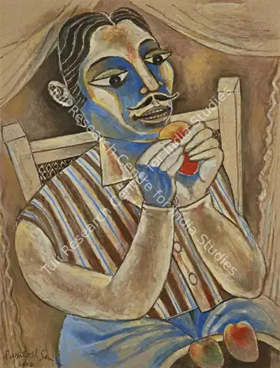 Paritosh Sen (Artist), Untitled, 2000, Painting