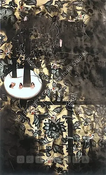 Hema Upadhyay (Artist), Killing Site, 2007, Painting