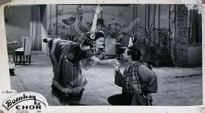 S.D. Narang (Producer), Bombay Ka Chor, 1962, Lobby Card